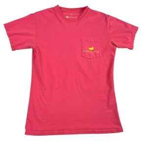 Southern Marsh‎ "Cocktail Collection" Short Sleeve Tee in Pink Size Small Women